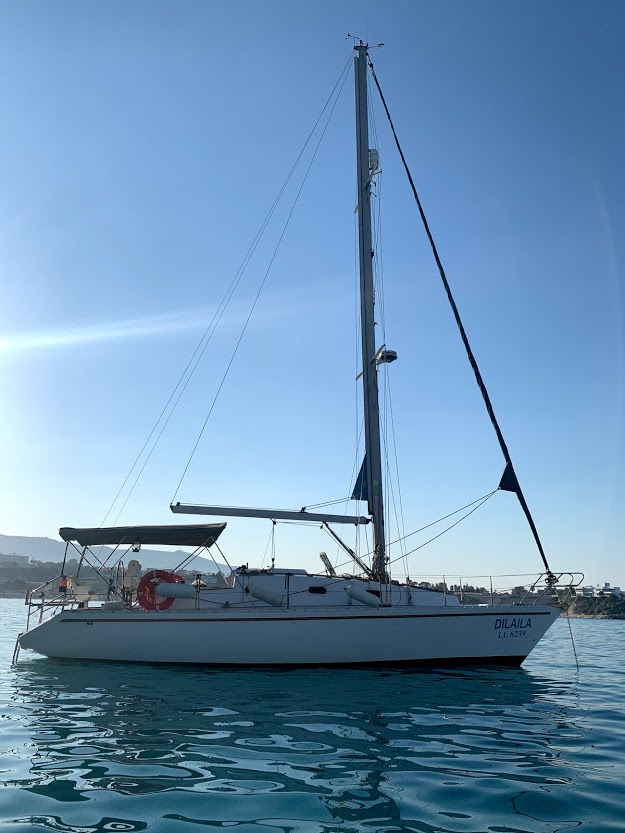 Sailing yacht Dilaila for hire in Limassol
